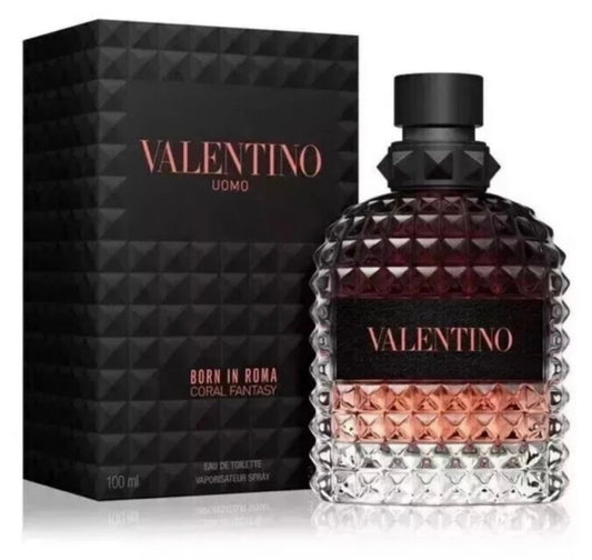 Valentino Uomo Born In Roma Coral Fantasy Mens EDT 3.4 oz.
